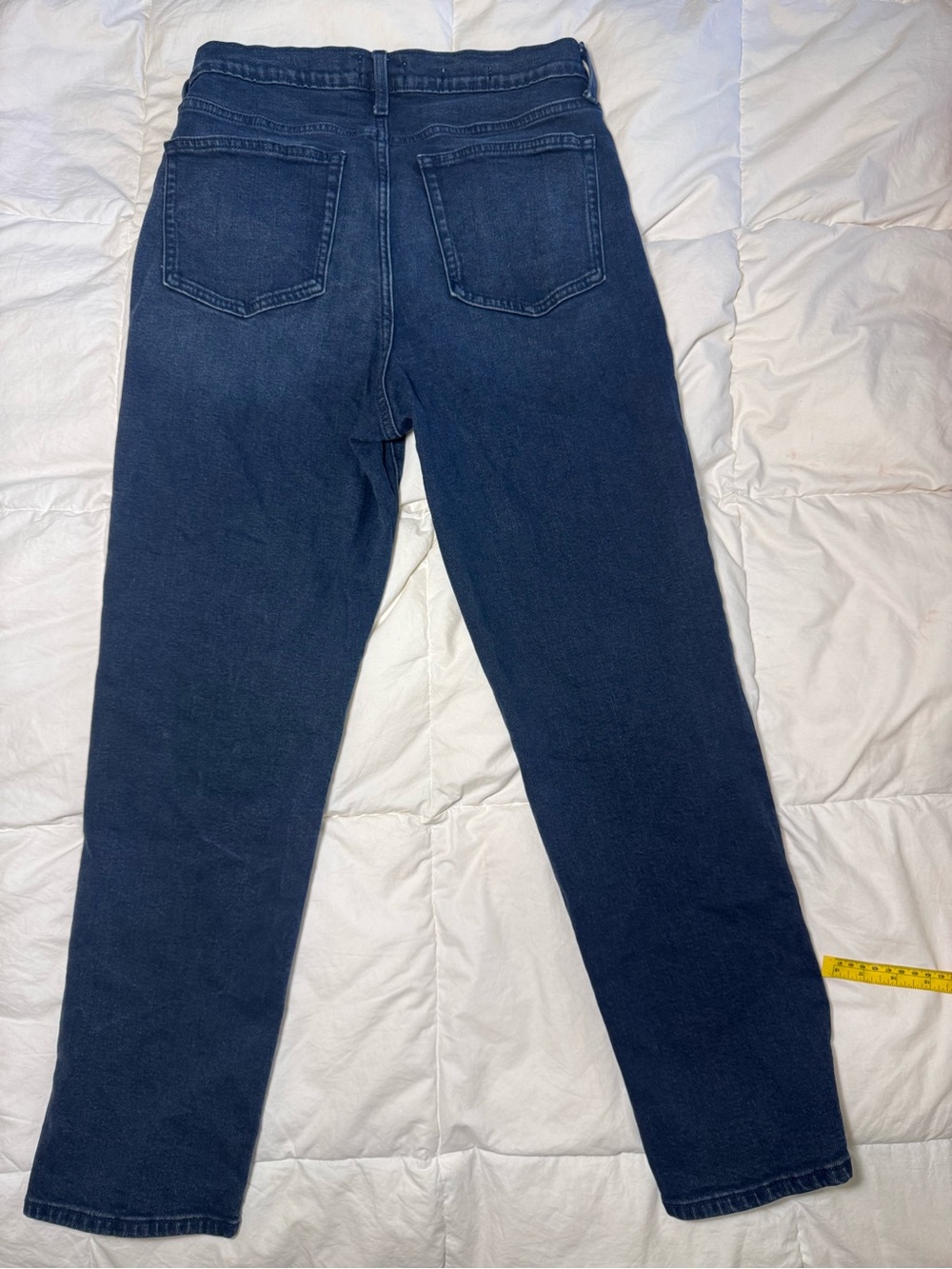 Universal thread Mid Rise Slim Jeans Blue Denim 5Pocket Button Women’s 10 - Picture 2 of 6